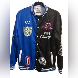 Women’s Classic Blue and Black Jacket Medium